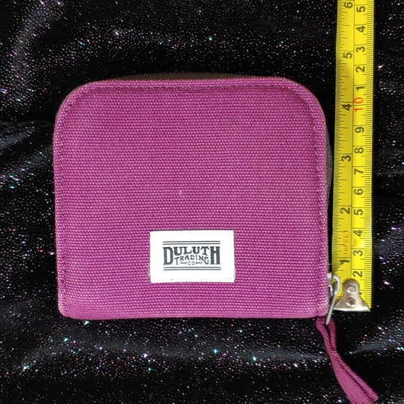 Duluth Trading Co Purple Small Wallet - Picture 16 of 16